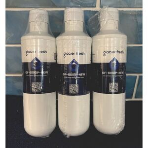 Lot Of‎ 3 Glacier Fresh GF-1000P-NEW Refrigerator Water Ice Filter Replacements